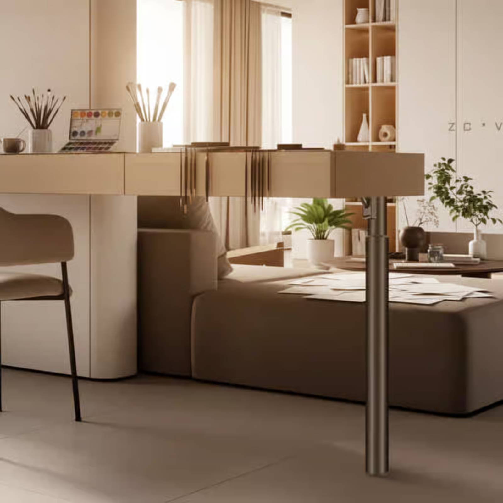 Furniture Hardware Material - 조정 가능한 테이블 다리 접이식 접이식
