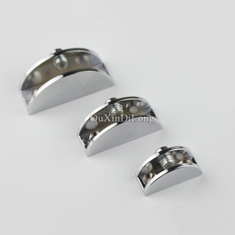 Brand Hardware Furniture - 새로운 10개입 원형 유리 클램프 아연