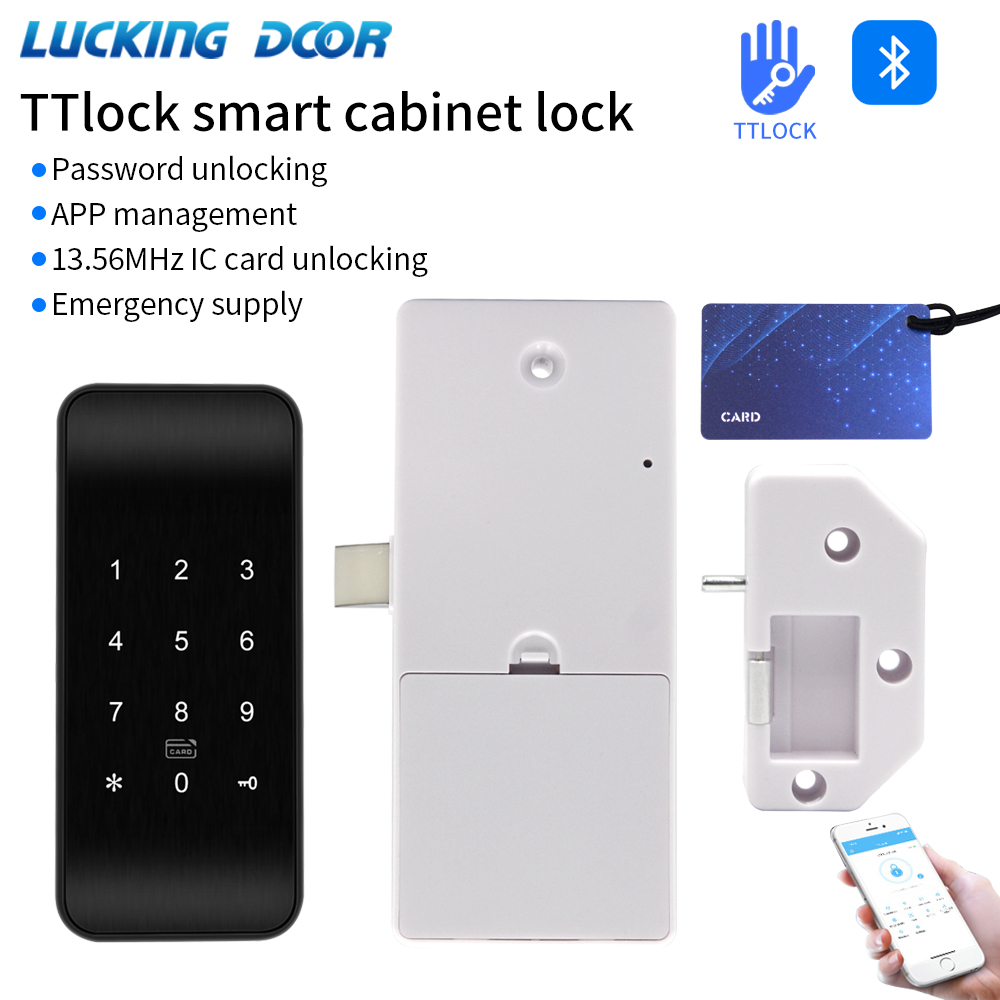 Furniture Hardware Locks - TTLOCK 지문 서랍 잠금 가구 RFID