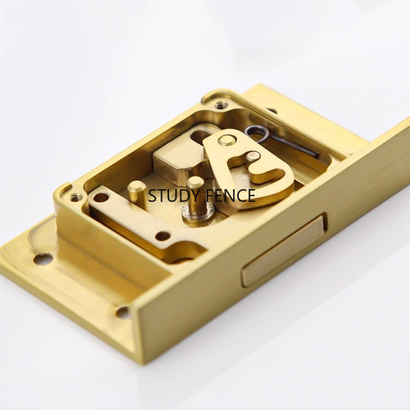 Furniture Hardware Locks - 1개 앤티크 메탈 서랍 잠금장치 와인