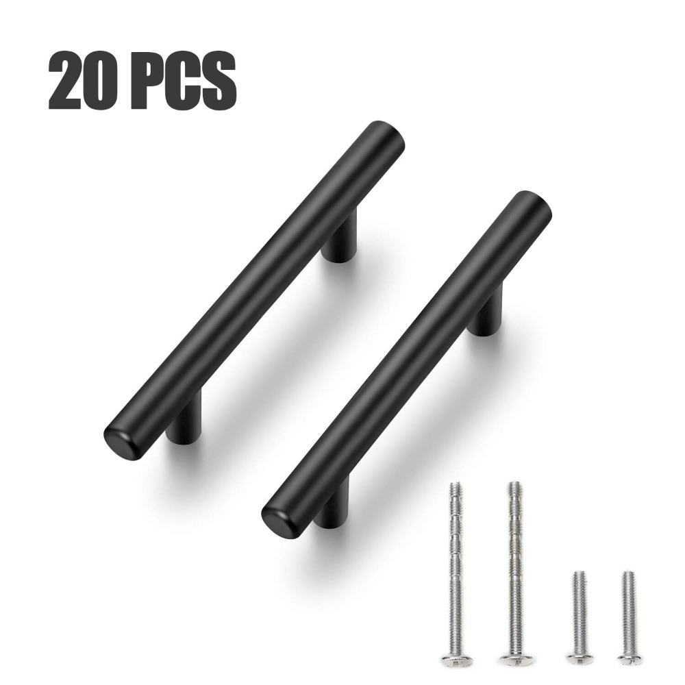 Furniture Hardware China - 20 PCS 캐비닛은 매트 블랙 스테인레스
