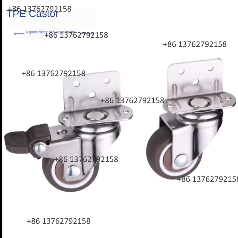 4개입 부드러운 고무 소음 방지 회전 캐스터 휠 아기  - Furniture Hardware 리뷰 및 가격