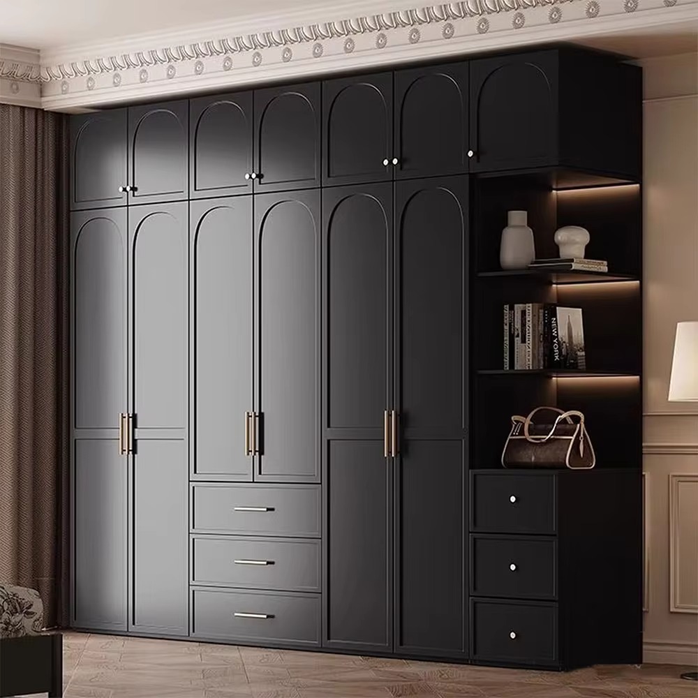 새로운 빈티지 오크 옷장 브랜드 하드웨어 고광택 베이킹 - Brand Hardware Furniture 리뷰 및 가격