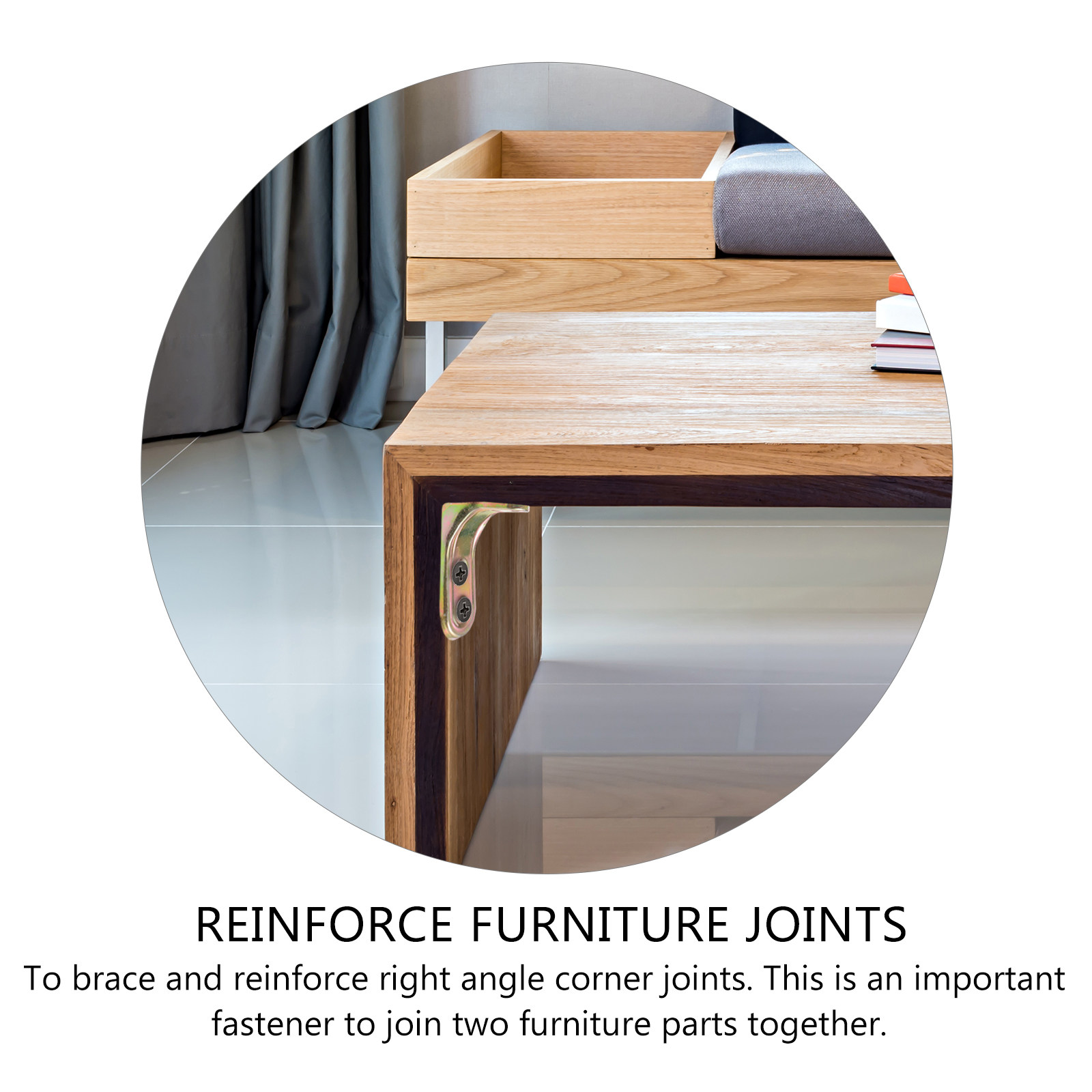 20Pcs 산업용 등급 코너 브레이스 L 브래킷 직각  - Furniture Grade Hardware 리뷰 및 가격
