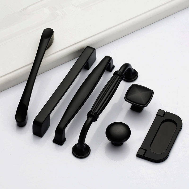 가구 캐비닛 손잡이 및 주방 서랍용 검정색 손잡이 찬장 - Furniture Hardware China 리뷰 및 가격