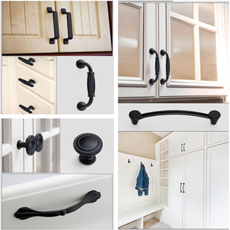 가구 캐비닛 손잡이 및 주방 서랍용 검정색 손잡이 찬장 - Furniture Hardware China 리뷰 및 가격