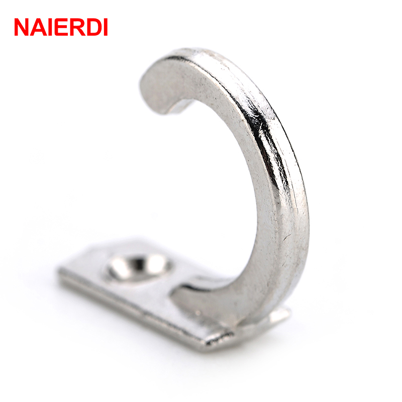 NAIERDI-작은 골동품 벽걸이 후크 10 개, 곡선 - Furniture Hardware Locks 리뷰 및 가격