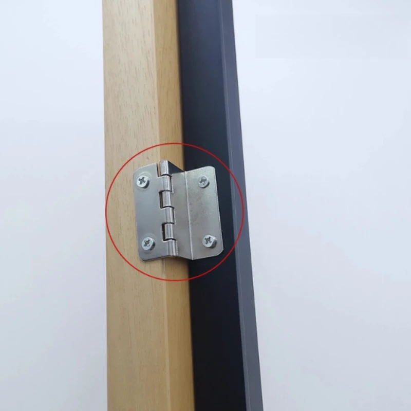 4pcs 금속 실버 캐비닛 경첩 3개의 동등한 접이식  - Furniture Hardware 리뷰 및 가격