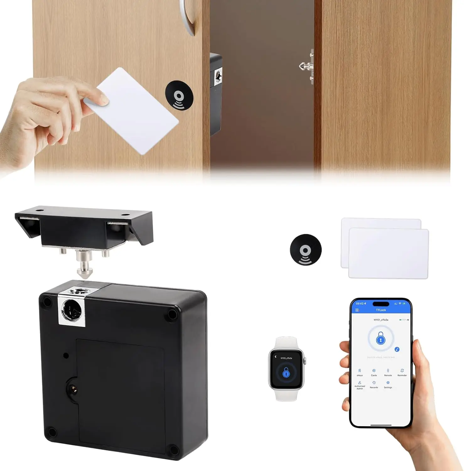 휴대폰 NFC 스마트 라커 전자 잠금장치 RFID13. - Furniture Hardware Locks 리뷰 및 가격