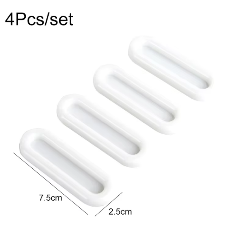 4개입 자가 접착식 문 손잡이, 타원형 문 손잡이, 실 - Furniture Hardware China 리뷰 및 가격