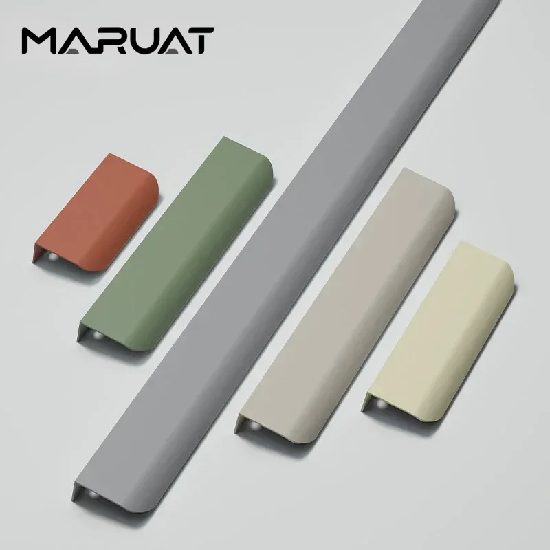 알루미늄 합금 보이지 않는 손잡이 서랍 내장형 옷장 신 - Furniture Hardware China 리뷰 및 가격