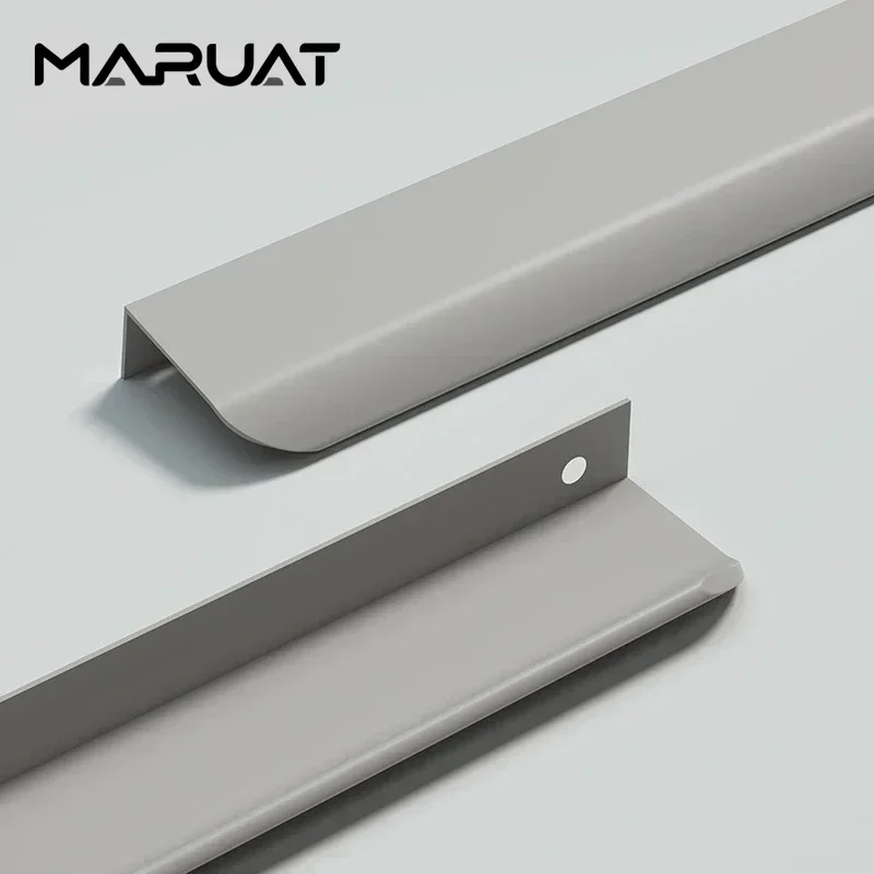 알루미늄 합금 보이지 않는 손잡이 서랍 내장형 옷장 신 - Furniture Hardware China 리뷰 및 가격