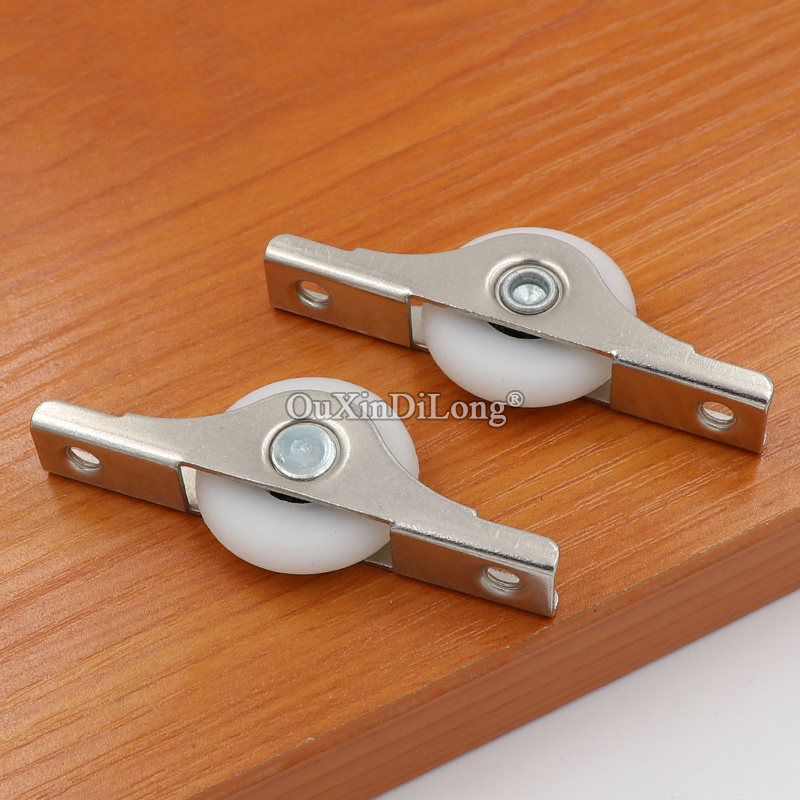 새로운 10PCS 슬라이딩 도어 롤러 캐비닛 나일론 휠 - Brand Hardware Furniture 리뷰 및 가격