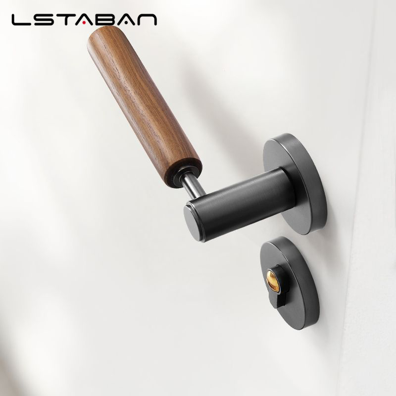 분할 음소거 도난 방지 도어 잠금 북유럽 수제 호두 나 - Furniture Hardware Locks 리뷰 및 가격