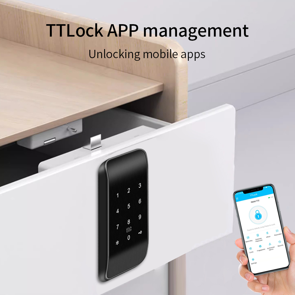 TTLOCK 지문 서랍 잠금 가구 RFID BLE 캐비 - Furniture Hardware Locks 리뷰 및 가격