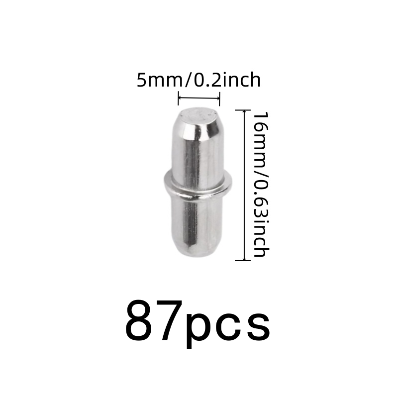 철제 소재로 제작된 87개 선반 지지핀, 옷장 선반 지 - Furniture Hardware Material 리뷰 및 가격