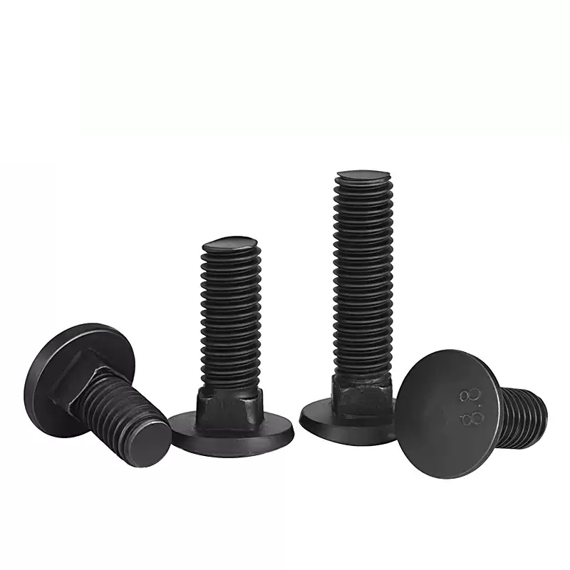 M8-M12 사각 넥 캐리지 볼트 8.8 등급 검정색  - Furniture Grade Hardware 리뷰 및 가격