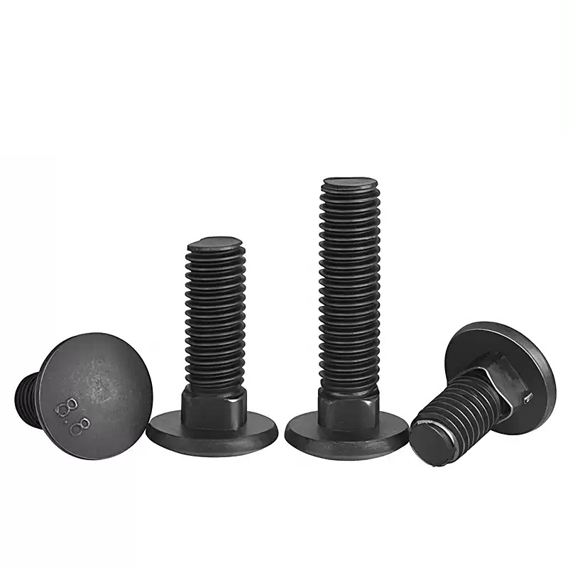 M8-M12 사각 넥 캐리지 볼트 8.8 등급 검정색  - Furniture Grade Hardware 리뷰 및 가격