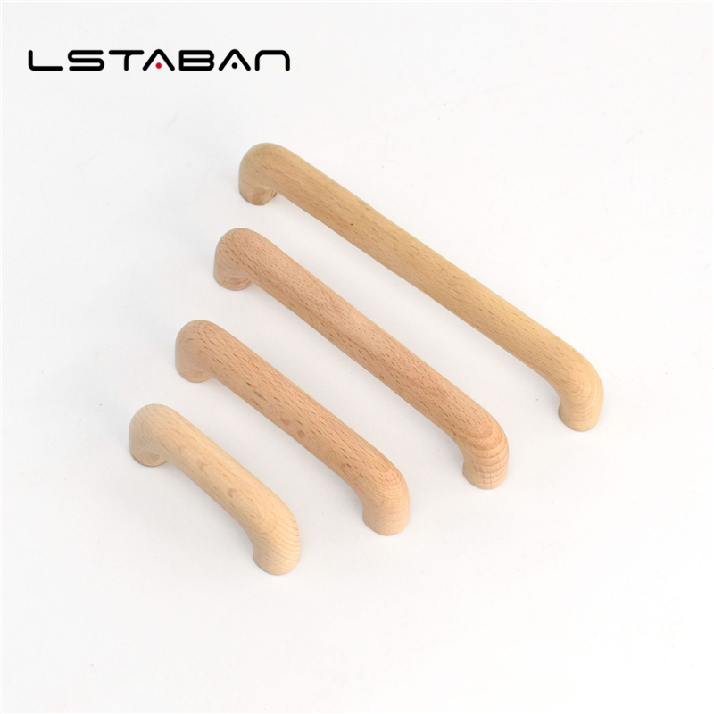 나무 가구 손잡이 서랍은 북유럽 캐비닛 단단한 나무 손 - Furniture Hardware China 리뷰 및 가격