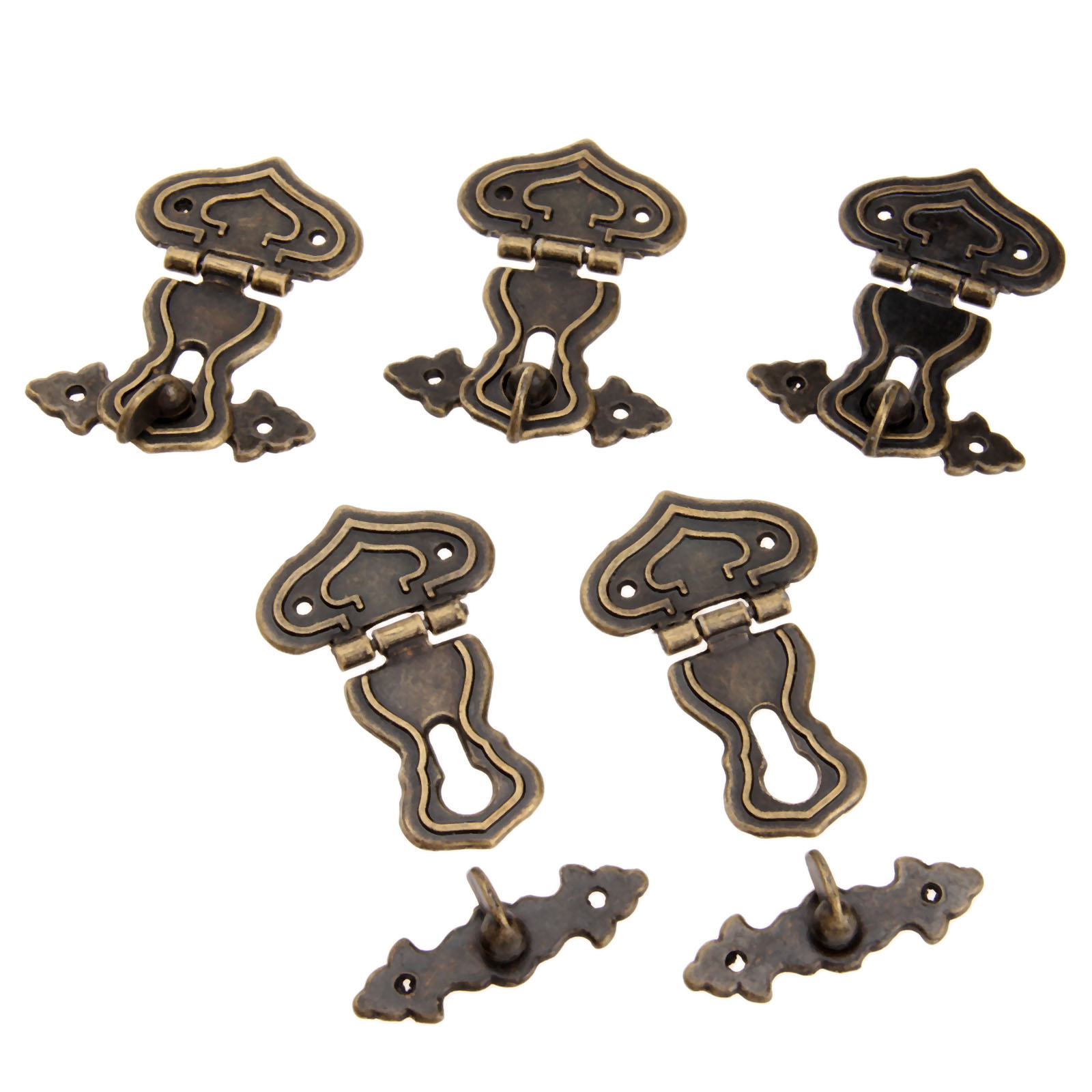 골동품 금속 자물쇠 장식 걸쇠 후크 선물 나무 보석 상 - Furniture Hardware Manufacturers 리뷰 및 가격