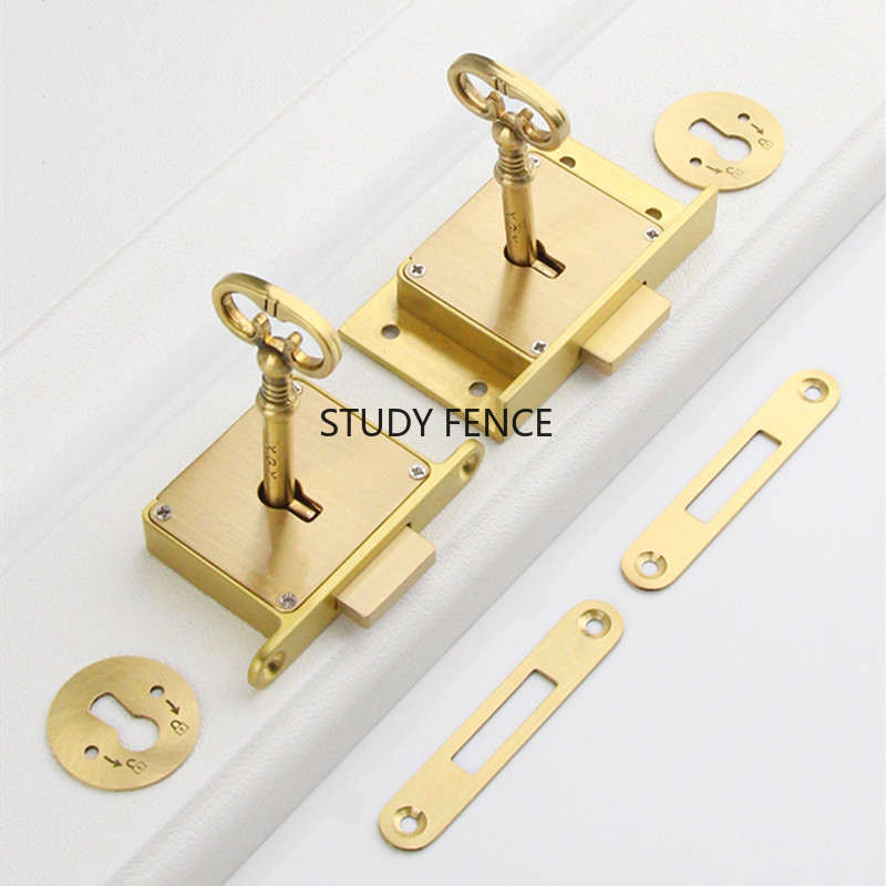1개 앤티크 메탈 서랍 잠금장치 와인 캐비닛 도어 잠금 - Furniture Hardware Locks 리뷰 및 가격