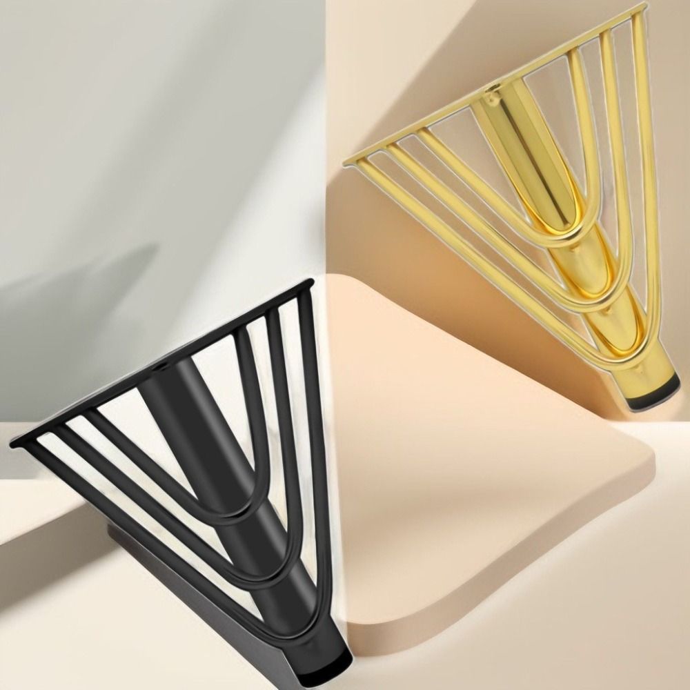 골든 컬러 가구 다리 두꺼운 디자인 삼각형 모양 가구  - Furniture Hardware Material 리뷰 및 가격