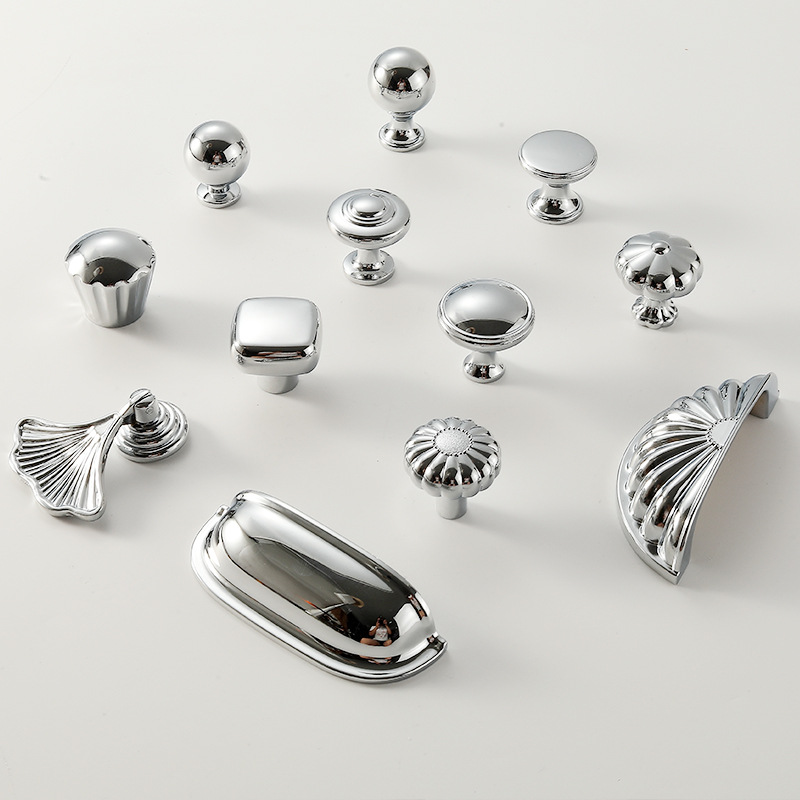 밝은 크롬 실버 옷장 문 손잡이 캐비닛 신발 캐비닛 서 - Furniture Hardware China 리뷰 및 가격