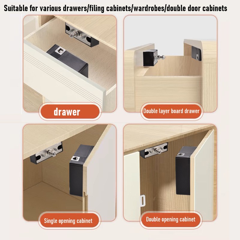 Tuya 스마트 캐비닛 도어 잠금 장치 열쇠가없는 보이 - Furniture Hardware Locks 리뷰 및 가격
