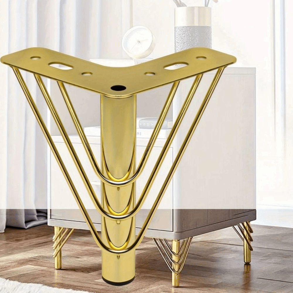 황금색 가구 다리 두꺼운 디자인 15cm 높이 가구 하 - Furniture Hardware Material 리뷰 및 가격