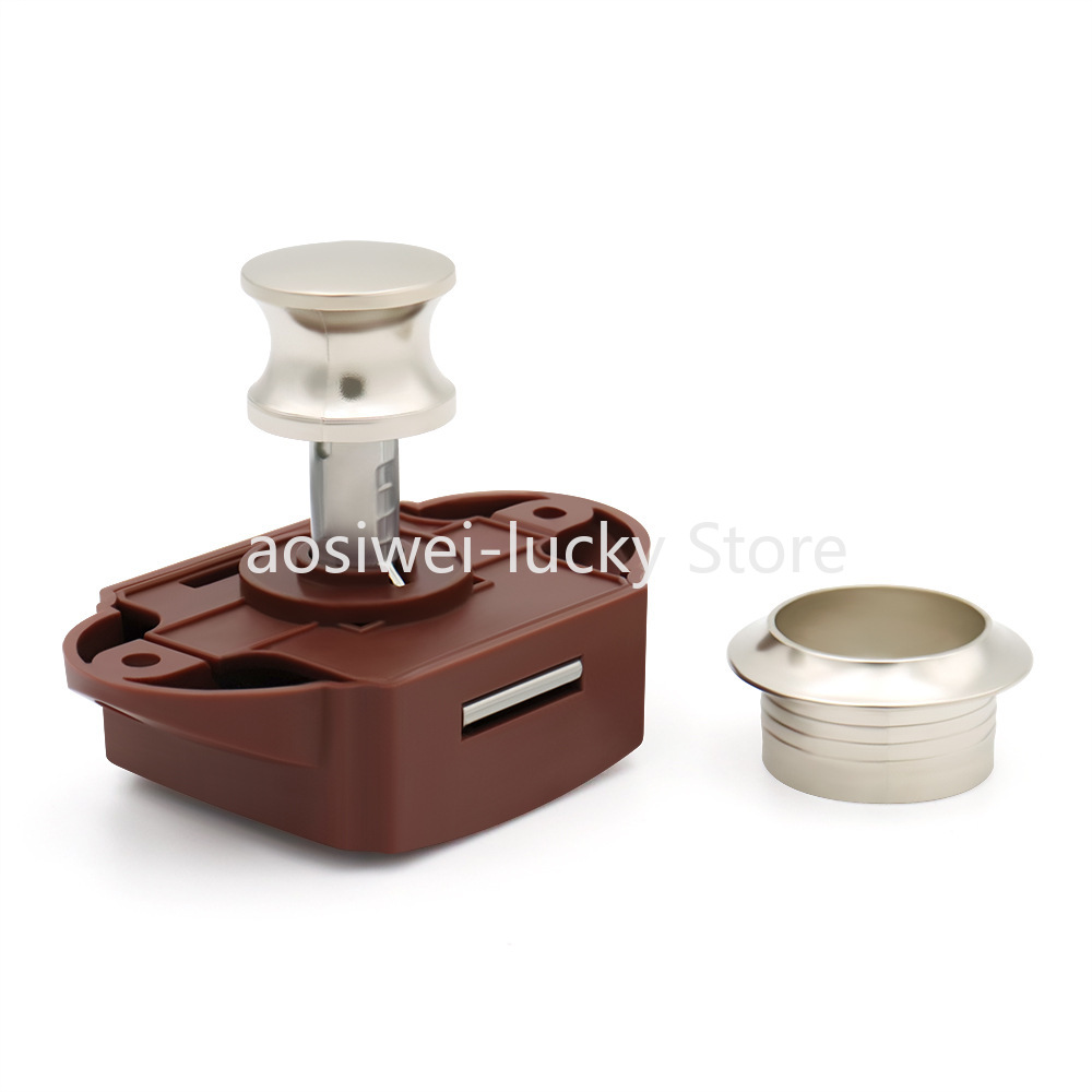 캠핑카 푸시 잠금 장치 Rv 캐러밴 보트 모터 래치 버 - Furniture Hardware Locks 리뷰 및 가격